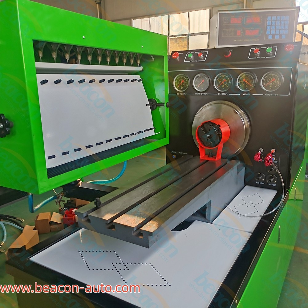 Рабочая зона испытательного стенда дизельного топливного насоса 12PSB-H