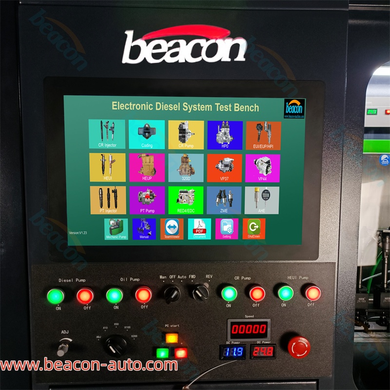 Блок управления испытательного стенда для топливных насосов Common Rail CR1018