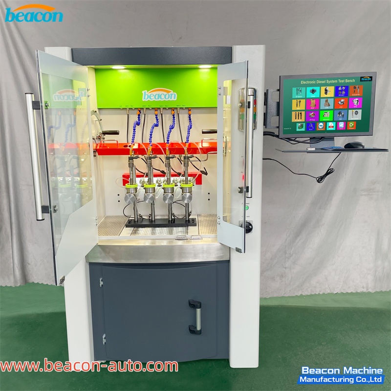 Стенд для тестирования дизельных форсунок Common Rail BC800 PRO — одновременная проверка 4 форсунок